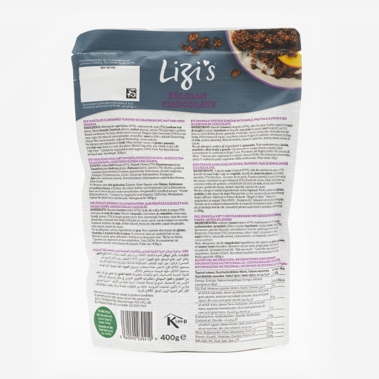 Granola ciocolată belgiană 400g