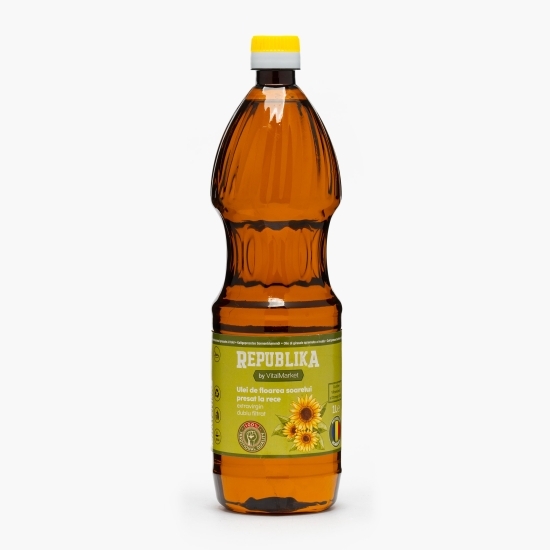 Ulei extravirgin de floarea-soarelui presat la rece 1l