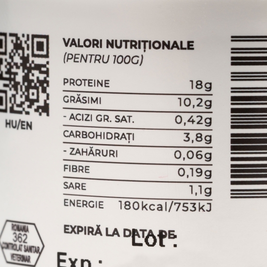 Pate de rață cu sos ușor sărat de portocale 190g