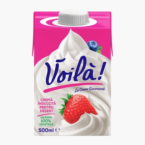 Cremă îndulcită pentru desert 0.5l
