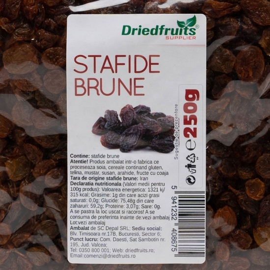 Stafide brune 250g