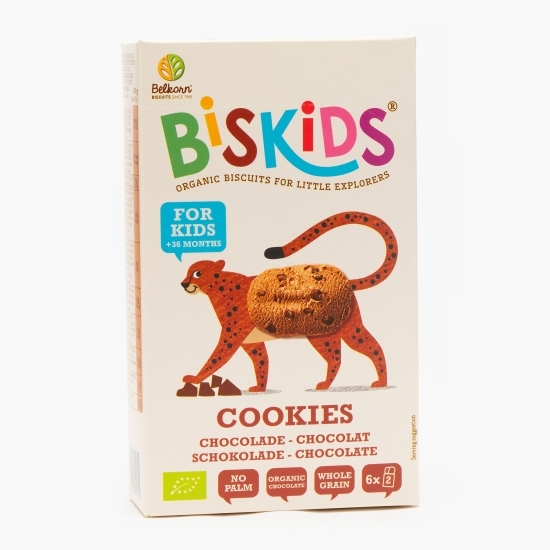 Biscuiți eco pentru copii, cu ciocolată, +36 luni 120g