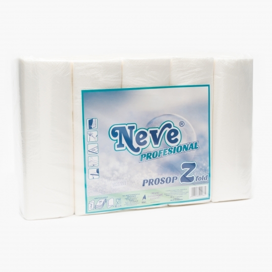 Hârtie pentru dispenser Z fold Profesional 2 straturi 5x200 buc 