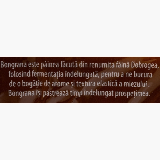 Pâine toast secară Bongrana 600g