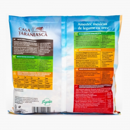 Amestec mexican de legume cu orez 400g