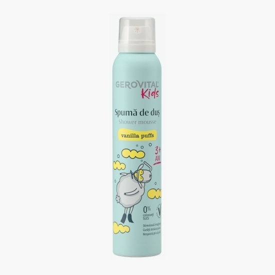 Spumă de duș pentru copii Vanilla Puffs 3+ ani, 200ml