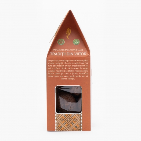 Biscuiți vegani cu roșcove și ovăz 150g