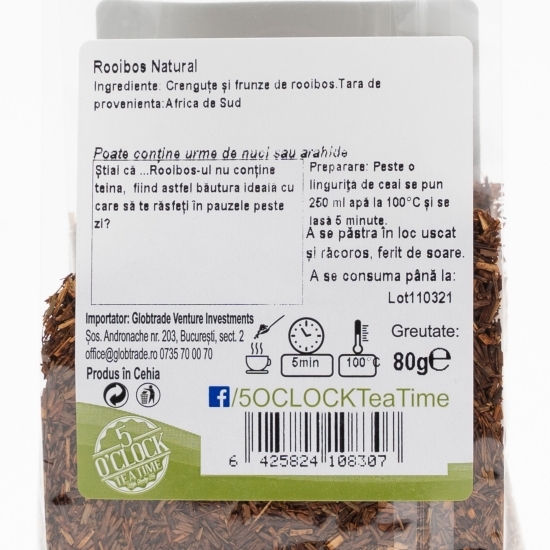 Ceai de rooibos natural 80g