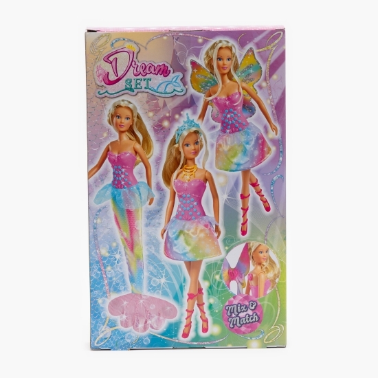 Păpușă Steffi Dream-Set zână, balerină și sirenă 3+ ani