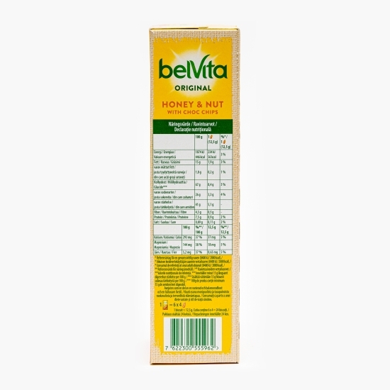 Biscuiți mic dejun din miere și alune Original 6 buc, 300g