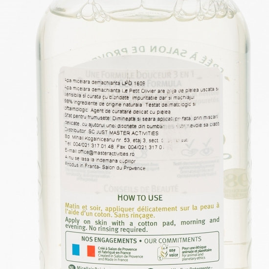 Apă micelară pentru demachiere 400ml