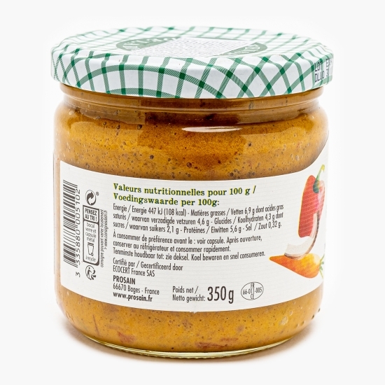 Curry Panang eco cu ardei roșu chili, carne de vită și cocos 350g