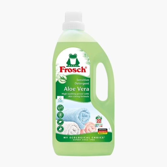 Detergent de rufe lichid Aloe Vera, 22 spălări, 1.5l