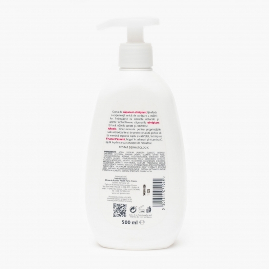 Săpun lichid Exotic Elixir, merișoare și fructul pasiunii, 0.5l