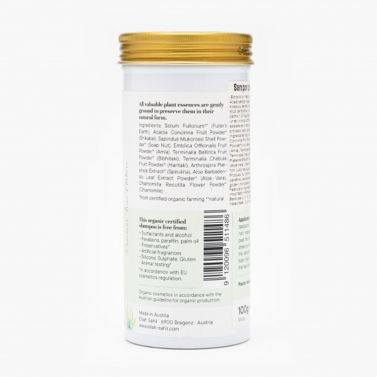 Șampon pudră Sensitive bio 100g