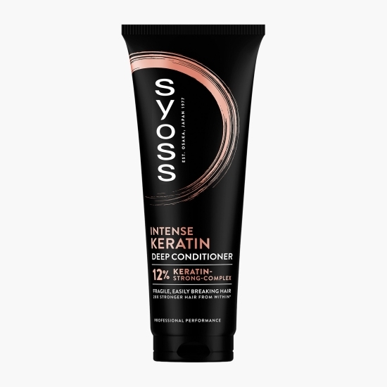 Balsam intensiv cu keratină pentru păr fragil Intense Keratin 250ml