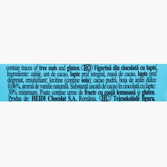 Rață cu umbrelă din ciocolată cu lapte, pictată manual, 75g