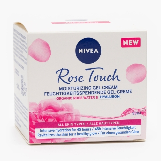 Gel-cremă cu Apă de Trandafir, Rose Touch 50ml