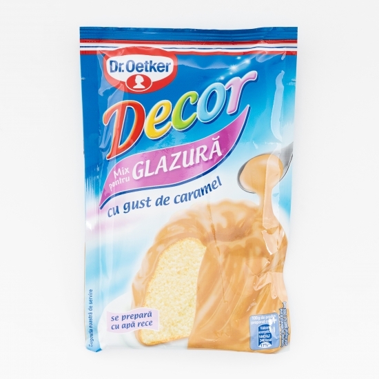 Mix pentru glazură cu gust de caramel 100g 