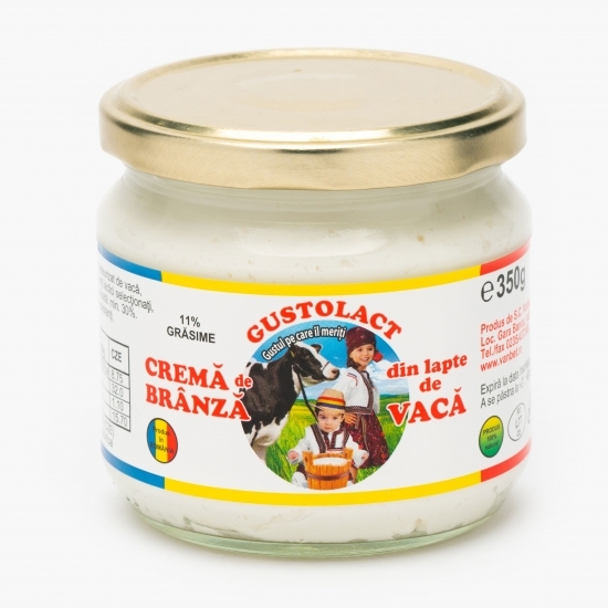 Cremă de brânză din lapte de vacă 350g