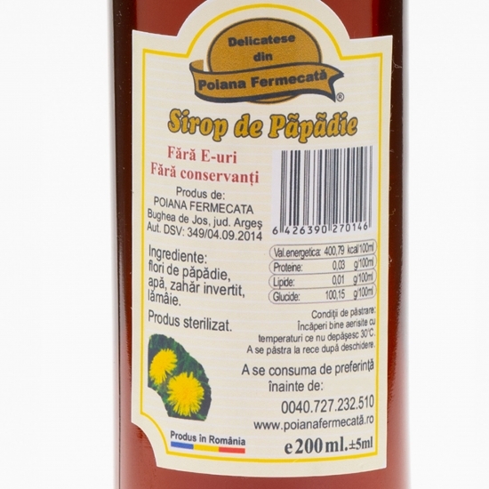 Sirop de păpădie 200ml