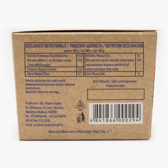 Mere în ciocolată albă 100g