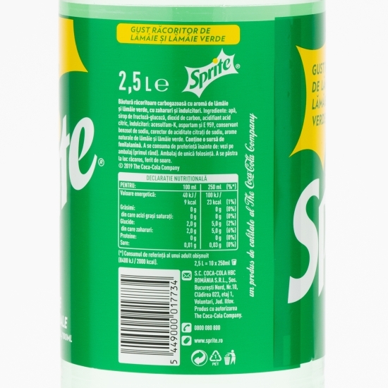 Băutură carbogazoasă 2.5l
