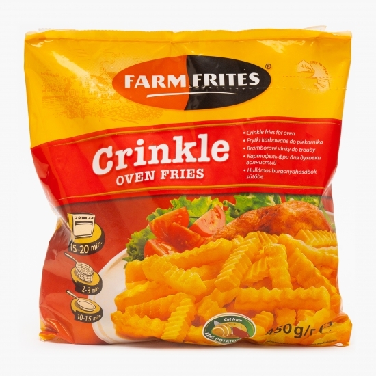 Cartofi crinkle pentru cuptor 450g