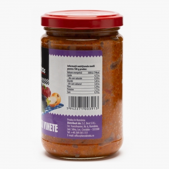 Zacuscă cu vinete 300g