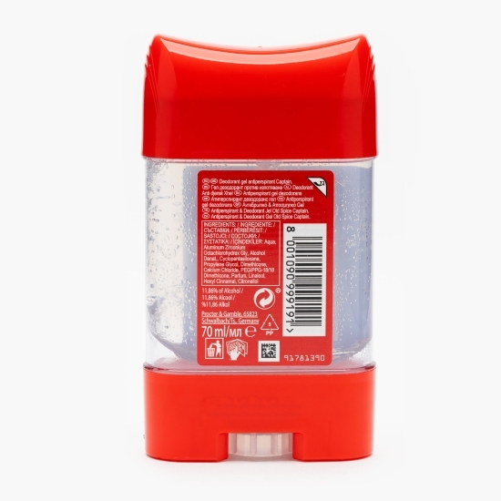 Deodorant gel pentru bărbați Captain 70ml
