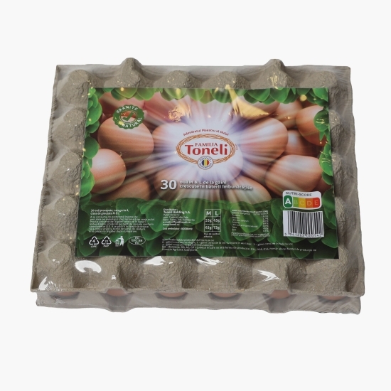 Ouă mărimea M/L cod 3, 30 buc