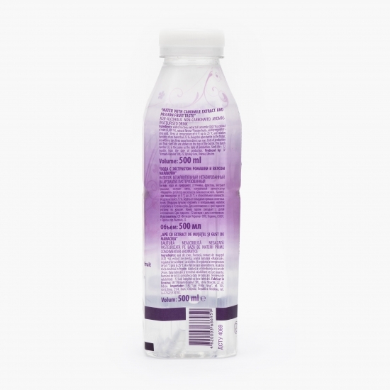 Apă funcțională cu extract de mușețel și gust de maracuia 0.5l