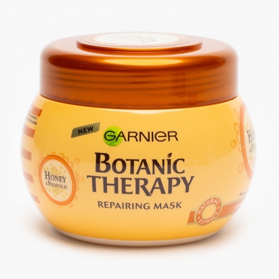 Mască de păr cu miere și propolis pentru păr deteriorat cu vârfuri despicate 300ml