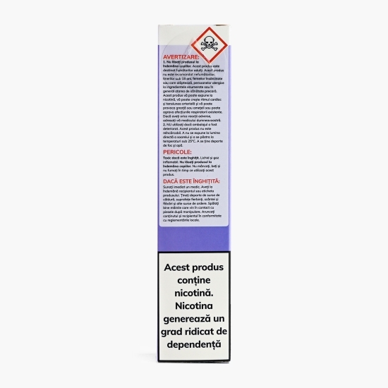 Țigară electronică Disposable 2ml Recycable Grape Ice 2mg 
