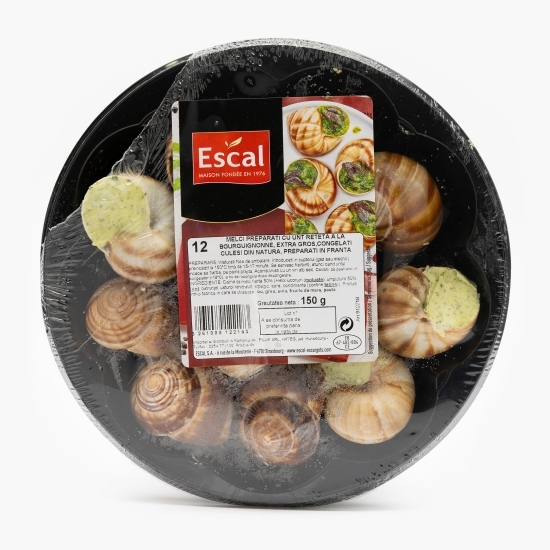 Melci Helix Lucorum preparați cu unt 150g