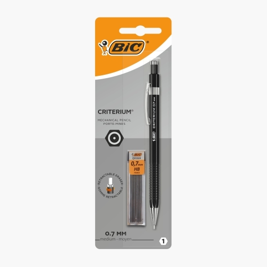 Creion mecanic Criterium 0.7mm + mine