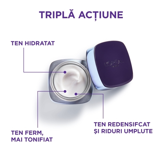 Cremă de noapte antirid Revitalift Filler + Hyaluronic Acid, 50ml