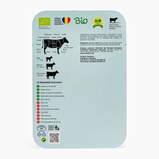 Cârnăciori grill de vită eco, 320g
