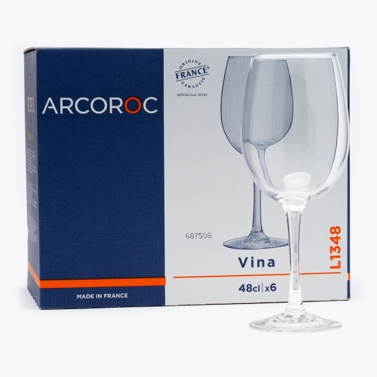 Set pahare pentru vin roșu Vina, 6 buc x 470ml