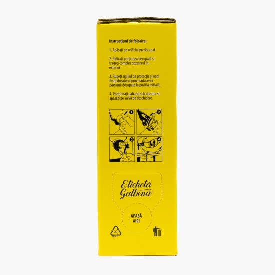 Vin alb demisec Eticheta Galbenă, 12.5%, bag in box 3l