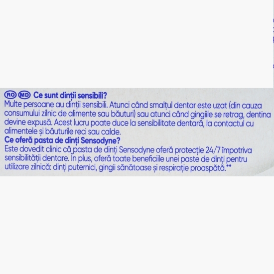 Pastă de dinți cu fluor pentru albire Extra Whitening 100ml