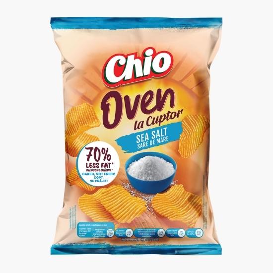 Chipsuri din cartofi cu sare de mare, Oven 125g
