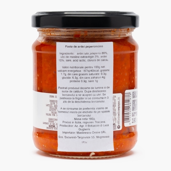 Măslinescu - Cremă de ardei Jalapeno 180g