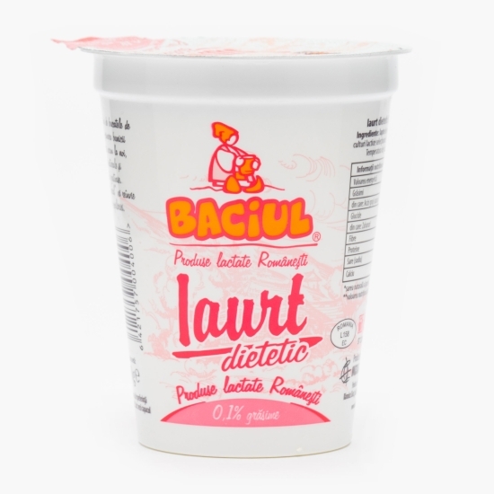 Iaurt dietetic 0.1% grăsime, 400g