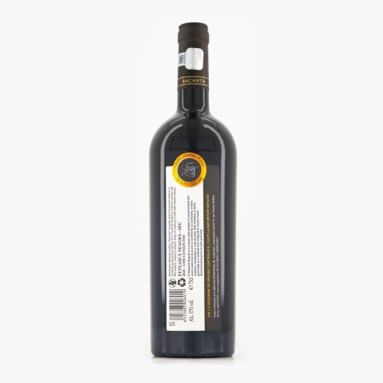 Vin roșu sec Bacanta Fetească Neagră D.O.C., 15.5%, 0.75l