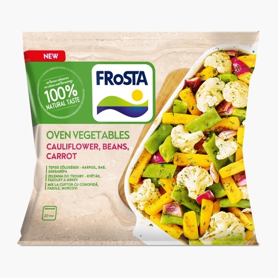 Mix de legume pentru cuptor cu conopidă, fasole și morcovi, 400g