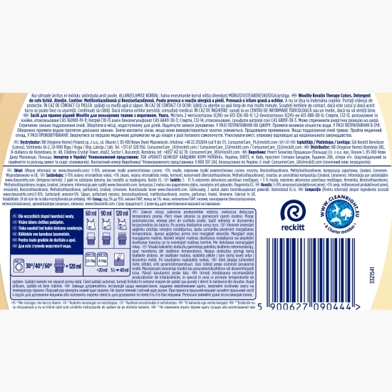 Detergent de rufe lichid Mix Colors, 30 spălări, 1.8l
