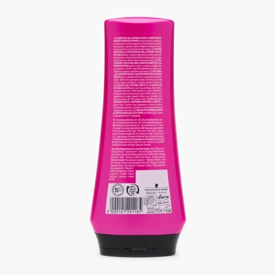 Balsam pentru păr lung predispus deteriorării Supreme Length 200ml