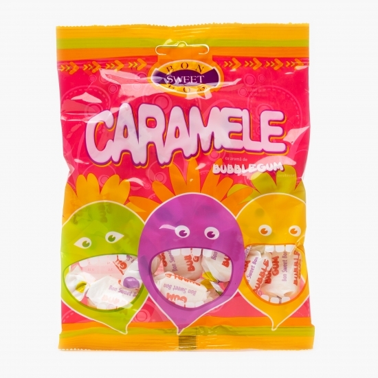 Caramele moi cu aromă de gumă de mestecat 80g