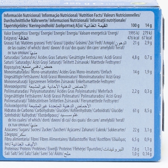 Biscuiți digestivi cu chipsuri de ciocolată neagră 425g